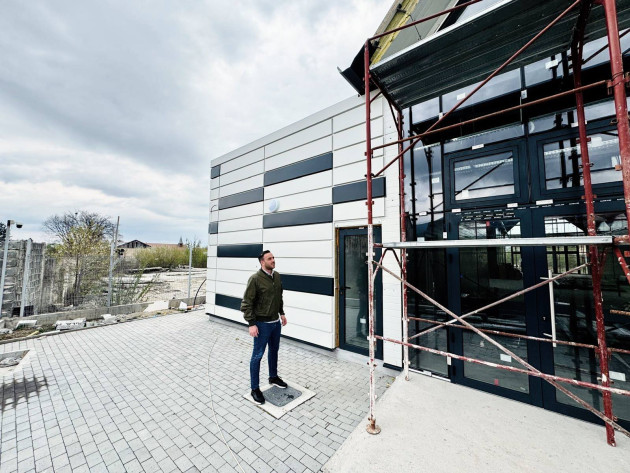 Piaţa agroalimentară din Codlea, aproape gata 