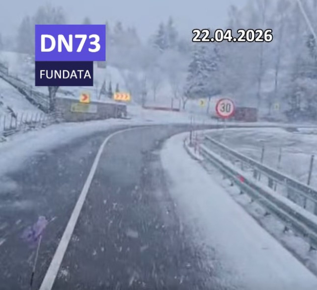 A doua noapte cu „zăpada mieilor” prin Braşov