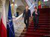 Președintele Poloniei și-a parcat avionul la Brașov. După Summit-ul B9, Karol Nawrocki a ales să ne viziteze orașul   