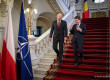 Președintele Poloniei și-a parcat avionul la Brașov. După Summit-ul B9, Karol Nawrocki a ales să ne viziteze orașul   