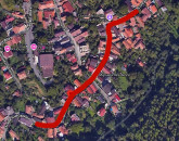 Compania Apa Brașov a fost nevoită să suspende o lucrare. Intervenția de pe strada Curcanilor va fi reluată când vremea va fi favorabilă