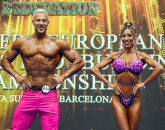 Andra și Ionuț, doi brașoveni campioni la culturism și fitness în familie