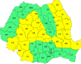 Azi, cod galben de vânt puternic peste Braşov