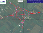 Cinci noduri rutiere, pe A 13, în judeţul Braşov 