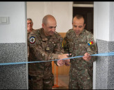 Slugărnicie la Cincu: Tăiere de panglică pentru spoiala a două încăperi