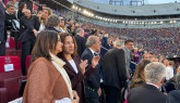 O braşoveancă în loja VIP la meciul Barcelona – Real