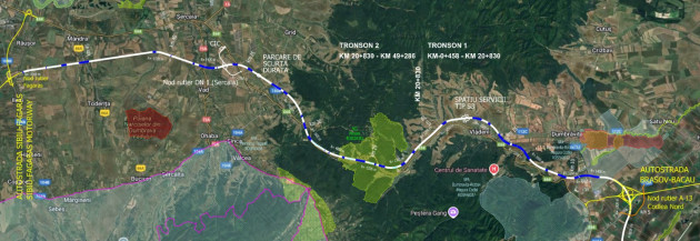 Instanţa a suspendat ordinul privind transferul Autostrăzii Braşov - Făgăraş de la CNAIR la CNIR