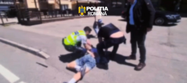 Hoţ prins „la minut”. A dat atacul la Braşov, până să ajungă la Predeal, Poliţia era deja cu ochii pe el