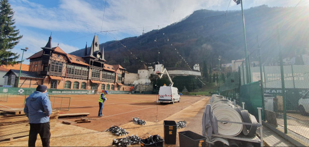Terenurile de tenis de la Baza Sportivă Olimpia, deschise din 15 mai