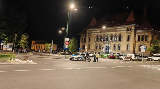 Brașovul, noaptea: Liniștit, nimic de amendat, doar ceva șoferi