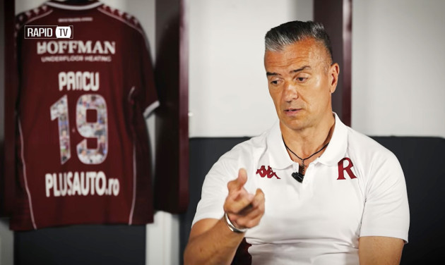 Daniel Pancu, numit antrenor principal al Rapidului