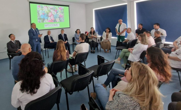 Delegație din China la Spitalul Judeţean Brașov