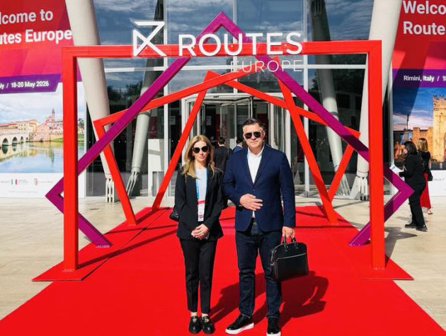 Şefii Aeroportului Braşov, la „Routes Europe 2026”, pe riviera italiană