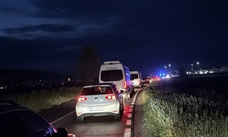 A omorât un om şi a fugit