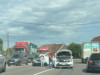 DN1: Accident în sat