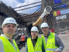 Imagini de la Homorod, „unul dintre cele mai impresionante șantiere feroviare din Estul Europei”
