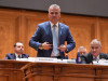 Guvernul Veștea nu a trecut de Parlament. Avea nevoie de 233 de voturi, dar a obținut 189 