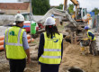 O noapte fără apă, pe 39 de străzi 