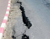 DN 10, Braşov - Buzău, în pericol de surpare la Siriu