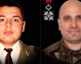 6 ani de la moartea lor pe front: Ofiţerii Dan Ciobotaru şi Paul Caracudă, comemoraţi de camarazii lor