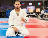 Dan Popa, campion european la Jiu-Jitsu
