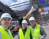Imagini de la Homorod, „unul dintre cele mai impresionante șantiere feroviare din Estul Europei”