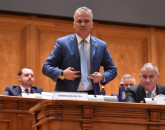 Guvernul Veștea nu a trecut de Parlament. Avea nevoie de 233 de voturi, dar a obținut 189 