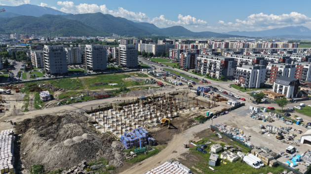 Noua creşă de pe strada Lebedei din Braşov, la stadiul de fundaţie 