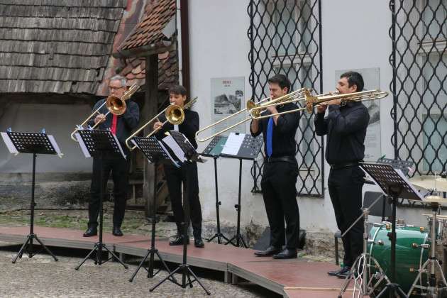 HKB Trombone Quartet, concert la Biserica Neagră