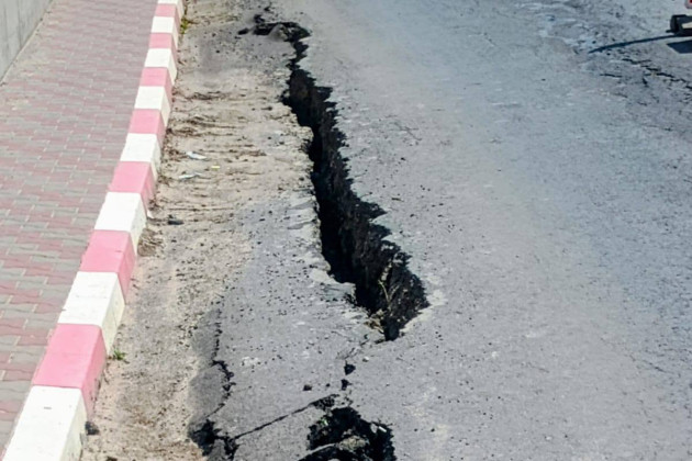 DN 10, Braşov - Buzău, în pericol de surpare la Siriu