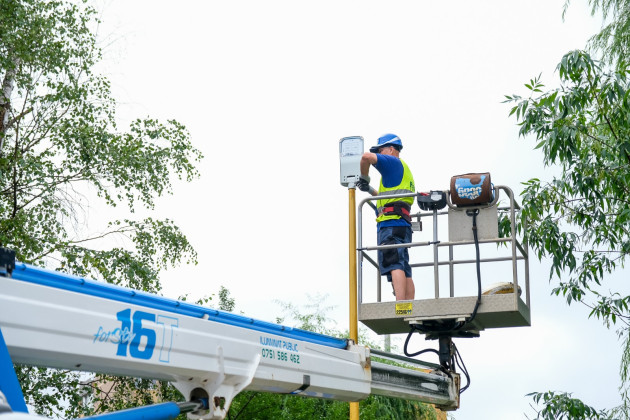 Primăria Braşov semnat un contract de 10.897.756 lei, pentru iluminatul public