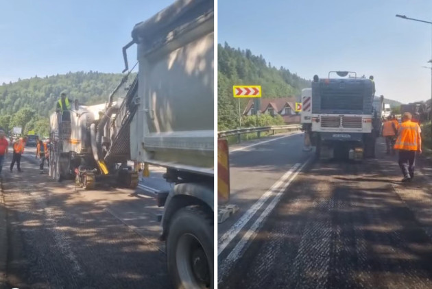 DN1: Două săptămâni cu restricţii la Predeal 