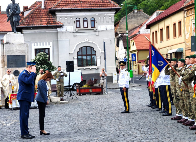 Rezerviştii militari, sărbătoriţi la Braşov  