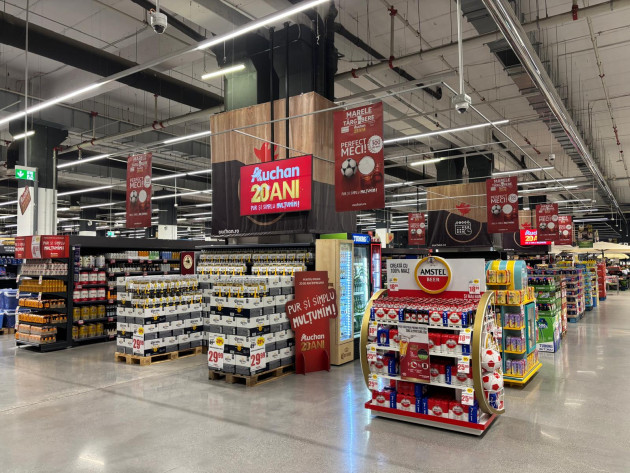În vara campionatului mondial de fotbal, Târgul de Bere din Auchan reunește peste 300 de sortimente din 25 de țări