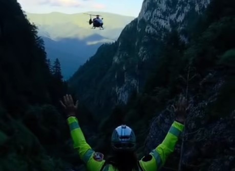 „Taxi aerian”, de scos turiștii de prin munți