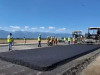 Primul asfalt pe Autostrada Sibiu- Făgăraş