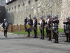 „Gardă, pentru onor înainte!”. La Cetatea Făgăraș se reia ceremonialul schimbului de gardă