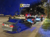 Manevrele unui şofer beat şi fără permis, pe strada Lungă