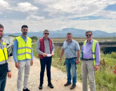 Podul dintre Codlea şi Vulcan a intrat în reparaţii 