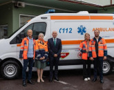 O ambulanţă complet echipată, cu incubator neonatal, donată Braşovului de o companie privată: 110.000 de euro 