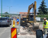 Două luni cu restricții de trafic pe Calea Feldioarei din Brașov. Compania Apa Brașov are programate lucrări la rețeaua de canalizare
