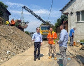 Strada Dobrogeanu Gherea din Brașov a intrat în șantier. În zona cea mai sensibilă se vor turna piloți forați