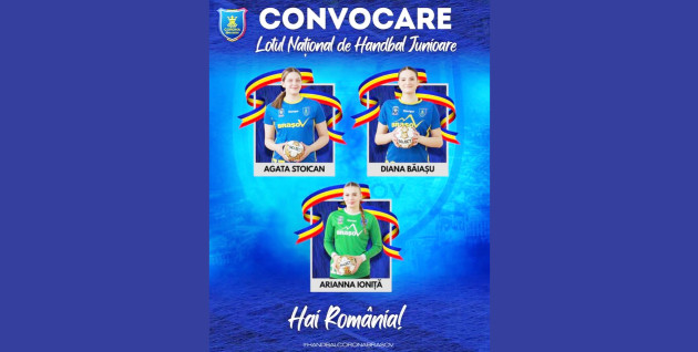 Trei junioare ale Coronei, în naţionala U18 pentru Trofeul Carpaţi