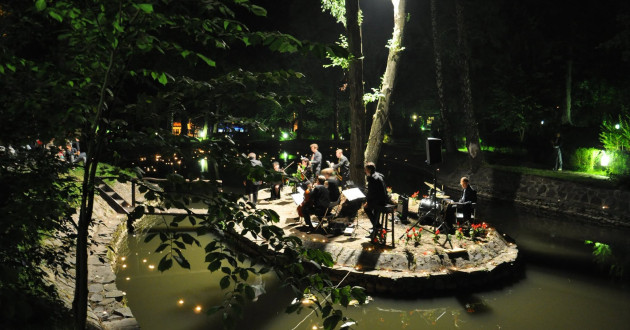 Castelul Bran: Primul concert de pe lac