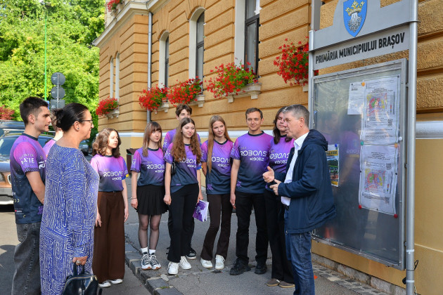 „Șaguniștii”, felicitați de Primăria Brașov 