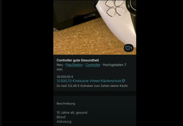 „10 ani, sănătos, blond. Doar cu ridicare personală”