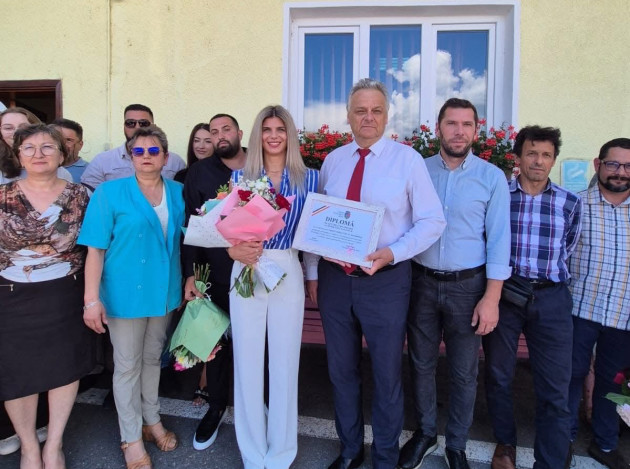 Daniela Vasilica Toth, în galeria personalităţilor săcelene
