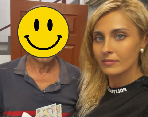 Şi-a uitat banii, noroc că sub ochii poliţistului