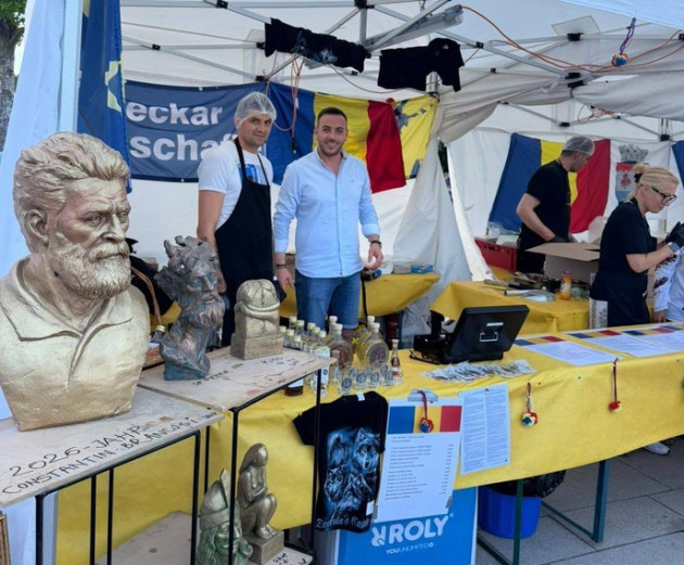 Cu micii de la Codlea, i-a încântat pe germani. Asezonate cu ceva Dracula și pălincă sub sigla primăriei