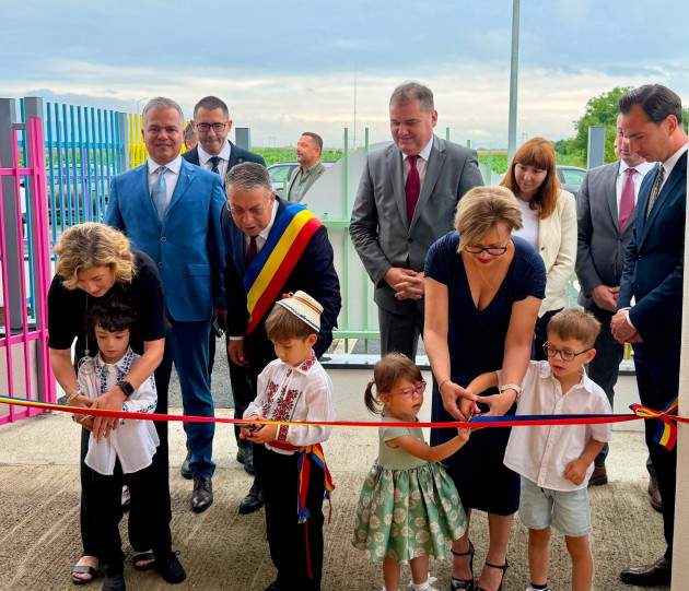 Prima creşă de la sat, inaugurată